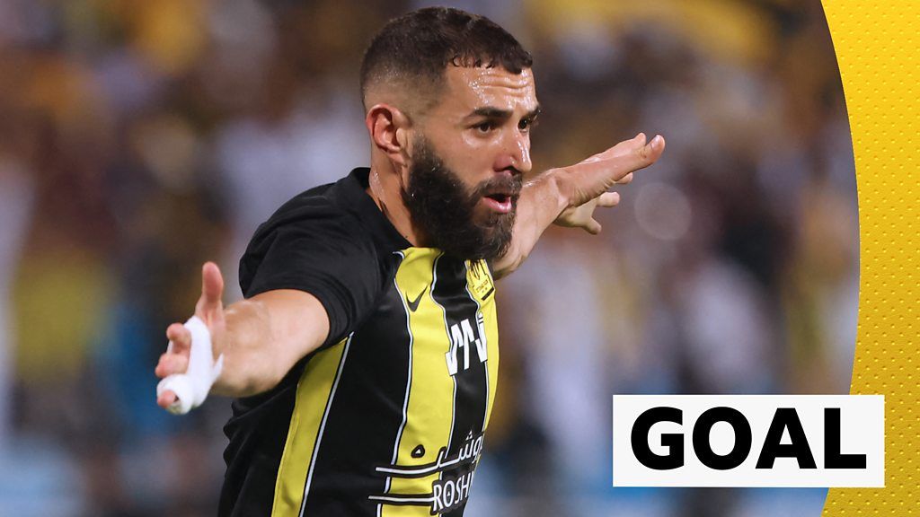 Benzema scores first Saudi Pro League goal