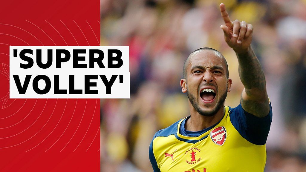 Theo Walcott retires: FA Cup final goal for Arsenal against Aston Villa