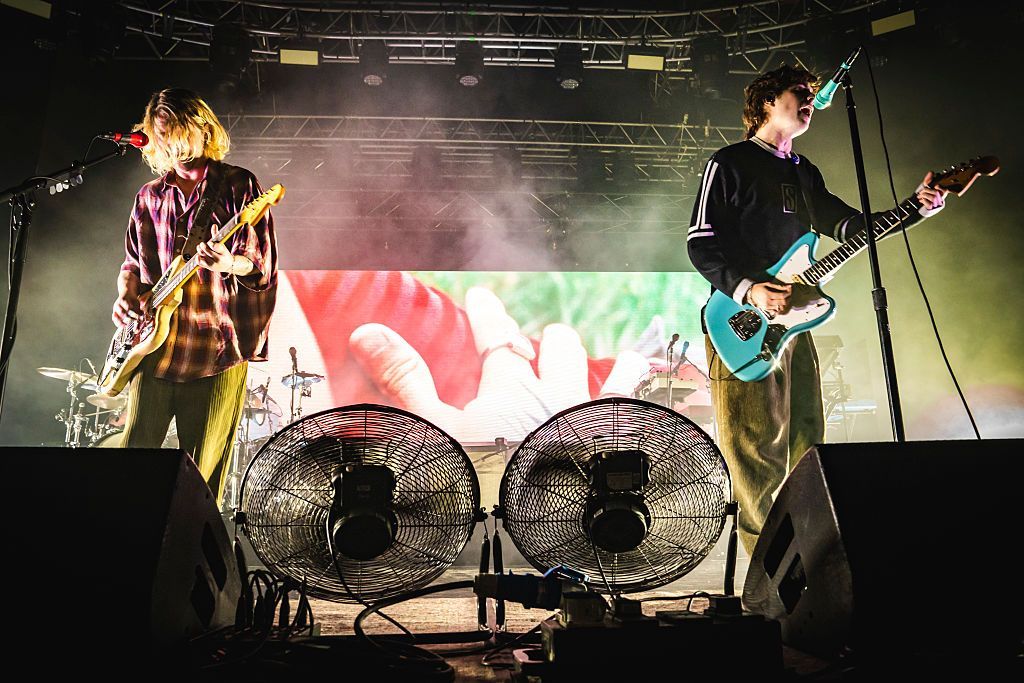 Royel Otis on stage in Milan, 2025