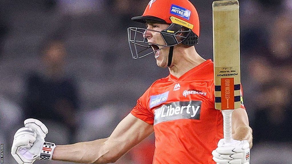 Beau Webster plays for the Melbourne franchise in the T20 Big Bash competition