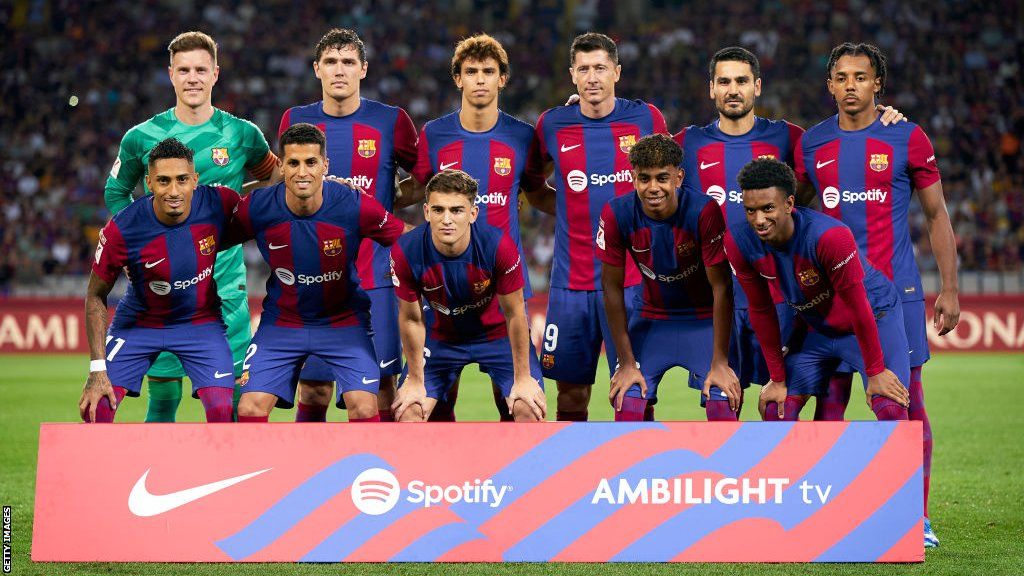 The Barcelona team