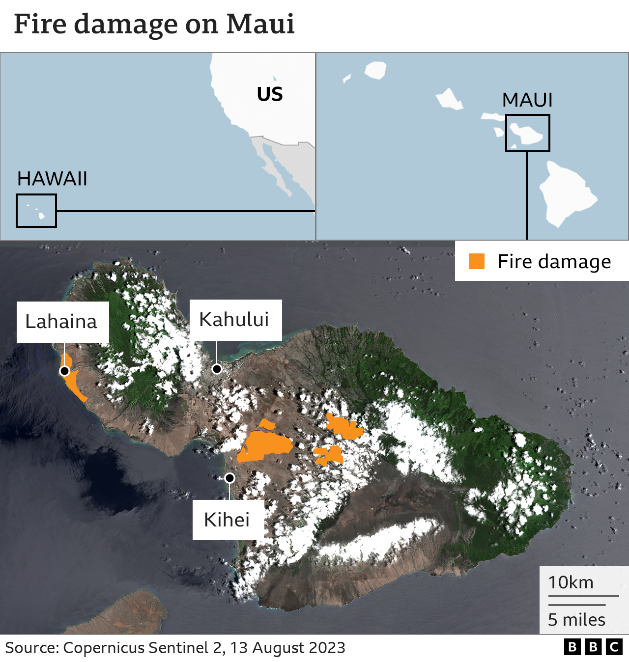 Maui fire First victims named as death toll reaches 111 BBC News