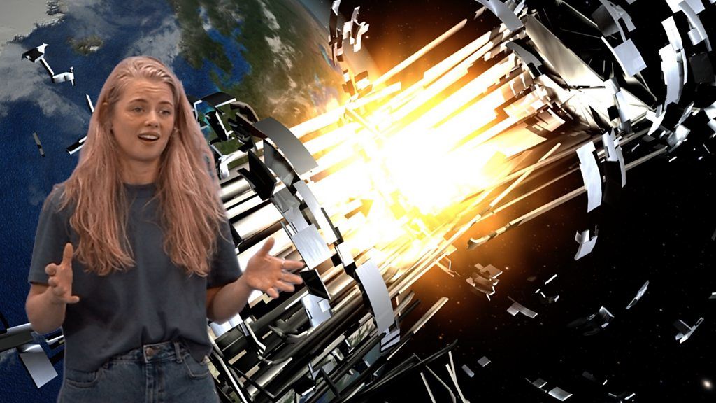 Coventry exhibition highlights dangers of space debris BBC News