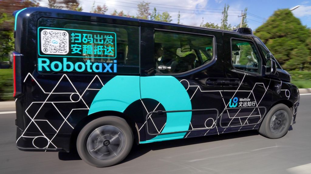 WeRide Robotaxi in Beijing