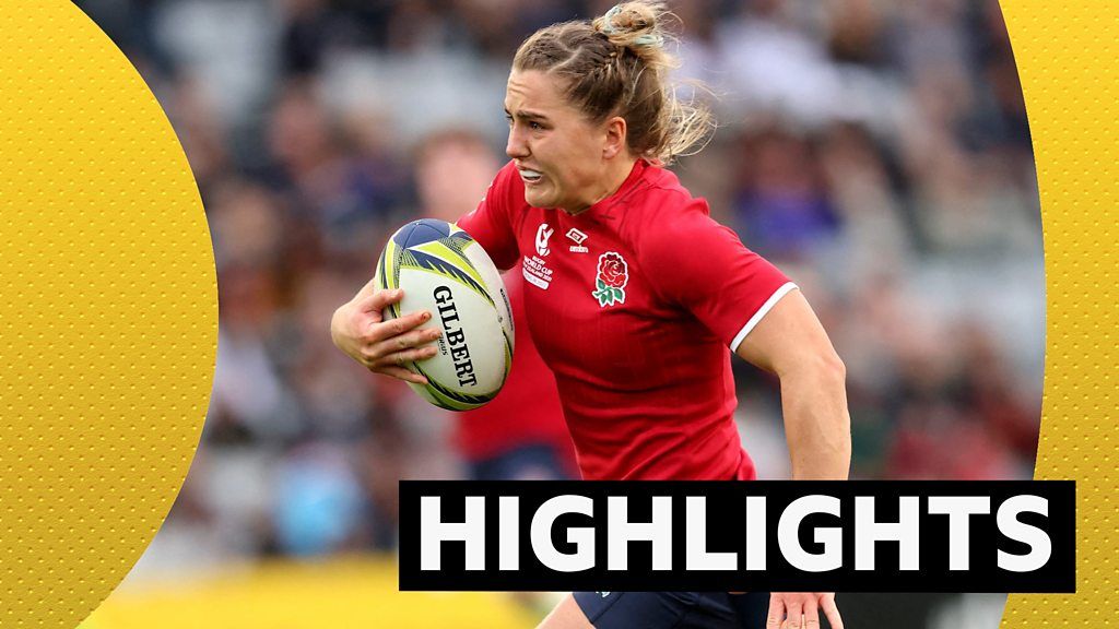 Rugby World Cup: England dominate with 14-try win against Fiji