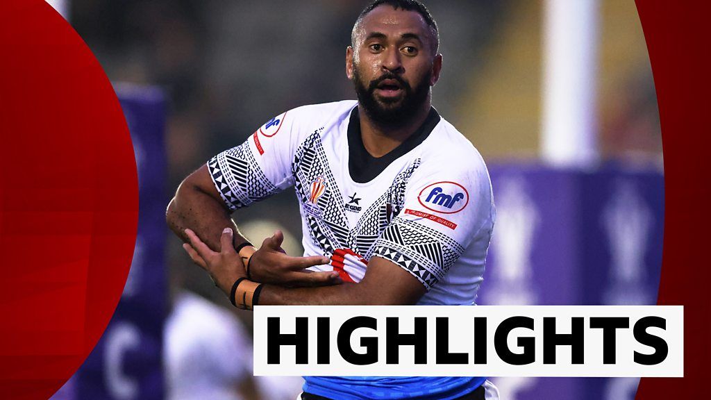 Rugby League World Cup: Fiji 30-14 Scotland highlights