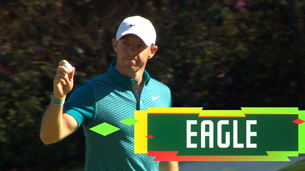 McIlroy’s sensational round continues with eagle