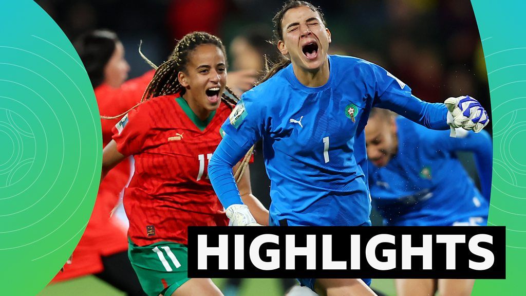 Morocco beat Colombia to seal shock last-16 spot