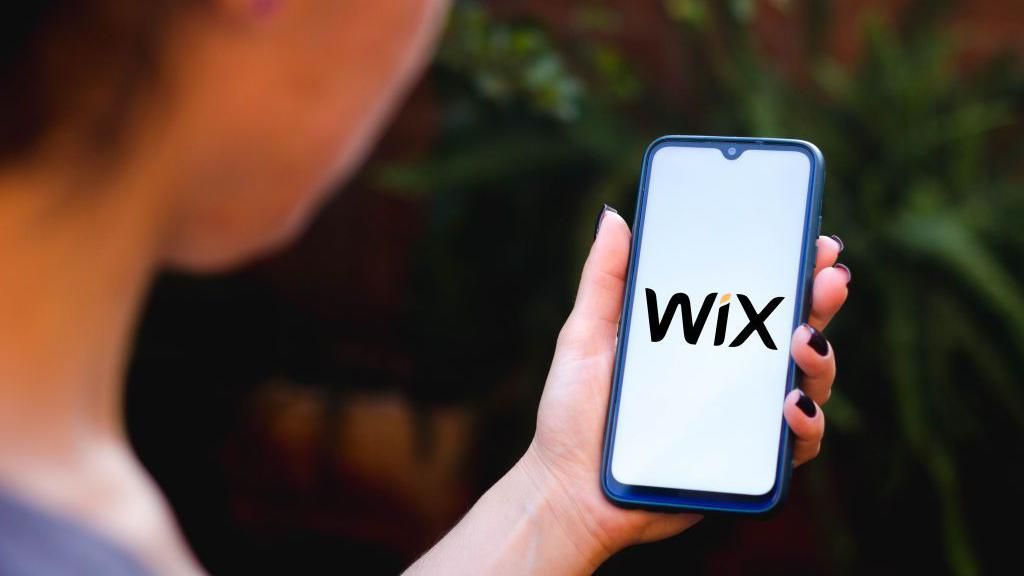 Wix on phone