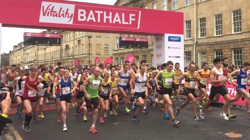 Bath half marathon to go ahead despite coronavirus fears BBC News