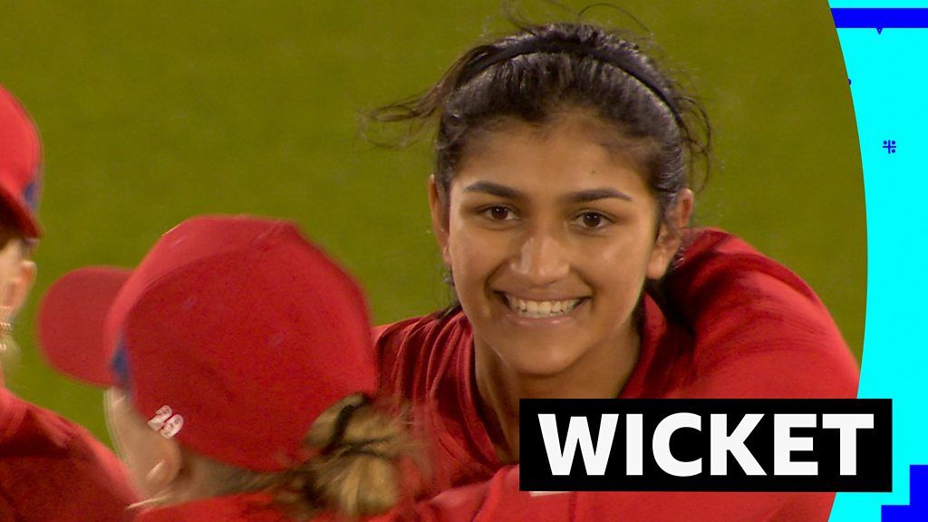 'Huge moment!' - England's Gaur takes first international wicket
