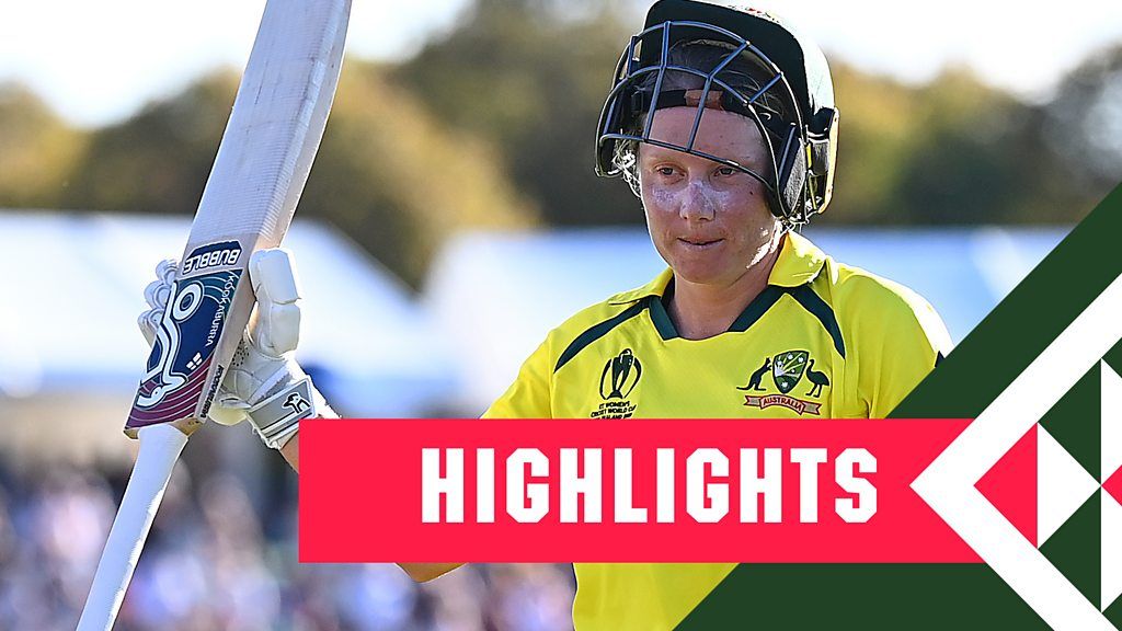 Women's World Cup final: Alyssa Healy leads Australia to glory over England