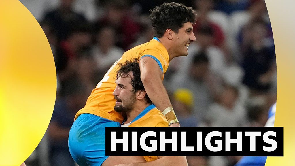 Uruguay beat Namibia after second-half fightback