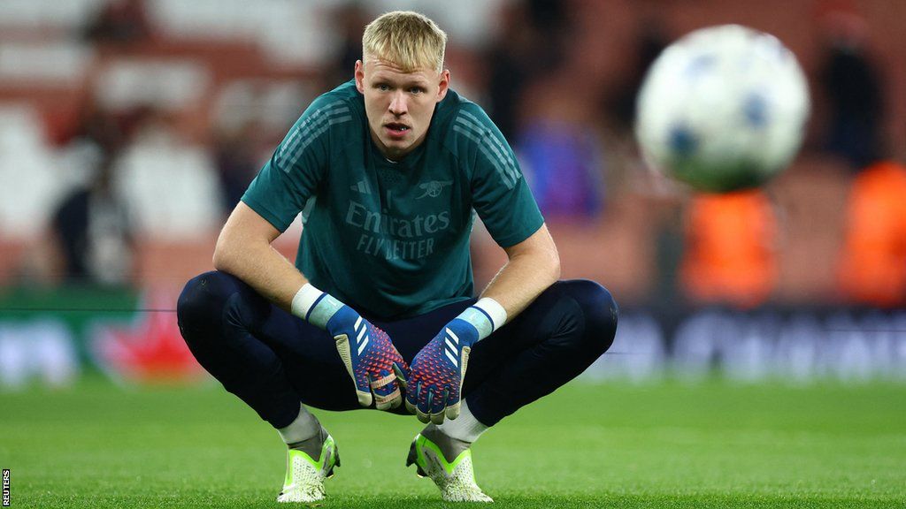 Arsenal keeper Aaron Ramsdale