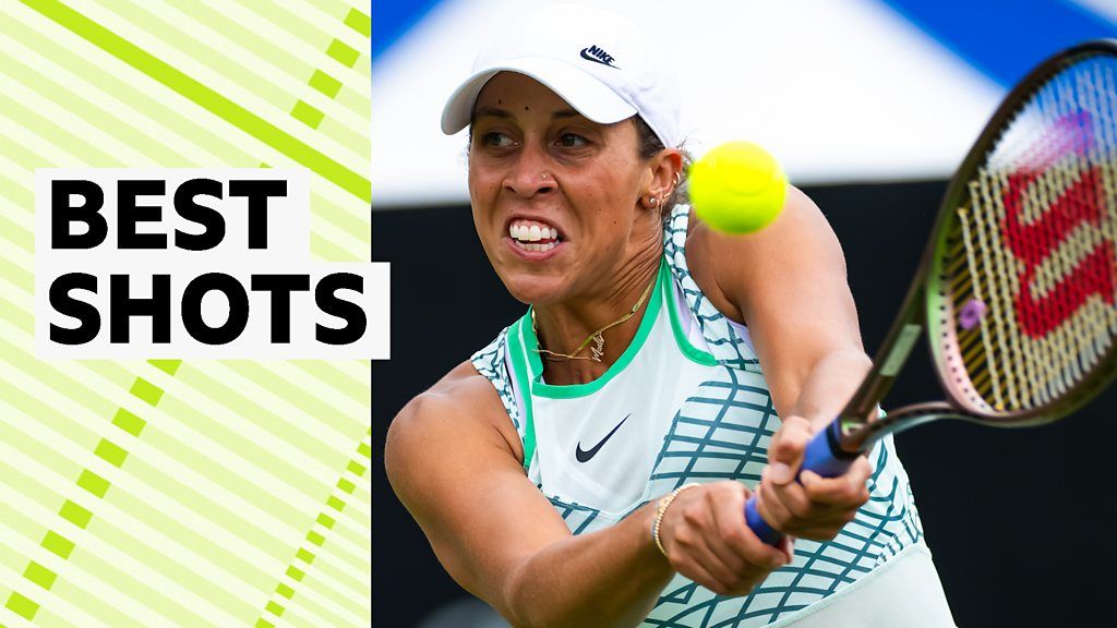 Best shots as Keys beats Gauff to reach Eastbourne final