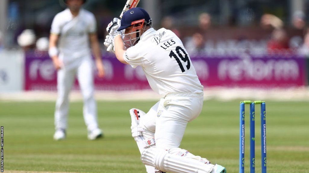 Alex Lees has returned from his England experiences to become this summer's top run scorer in county cricket
