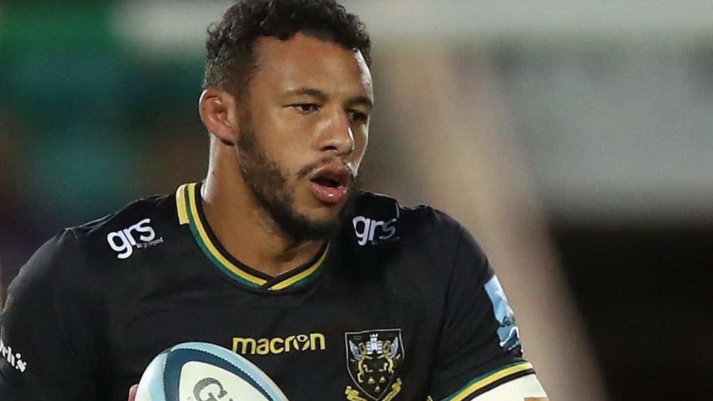 Courtney Lawes in action for Northampton