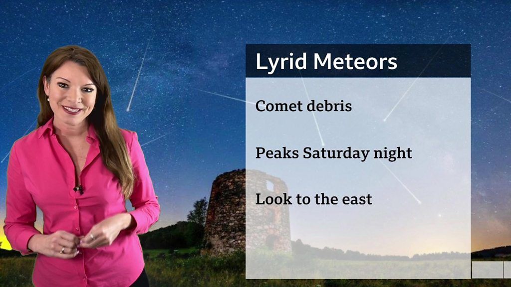 Cloudy or clear for the meteor shower this weekend? BBC Weather
