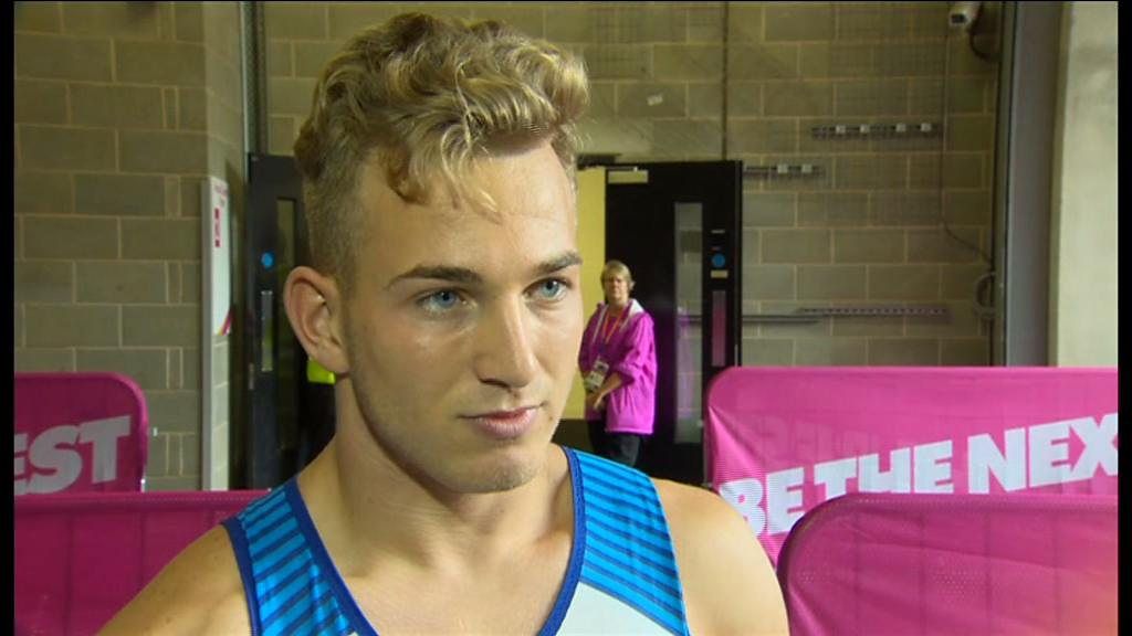 Jordan Howe Sprinter praises coach Christian Malcolm after World Para