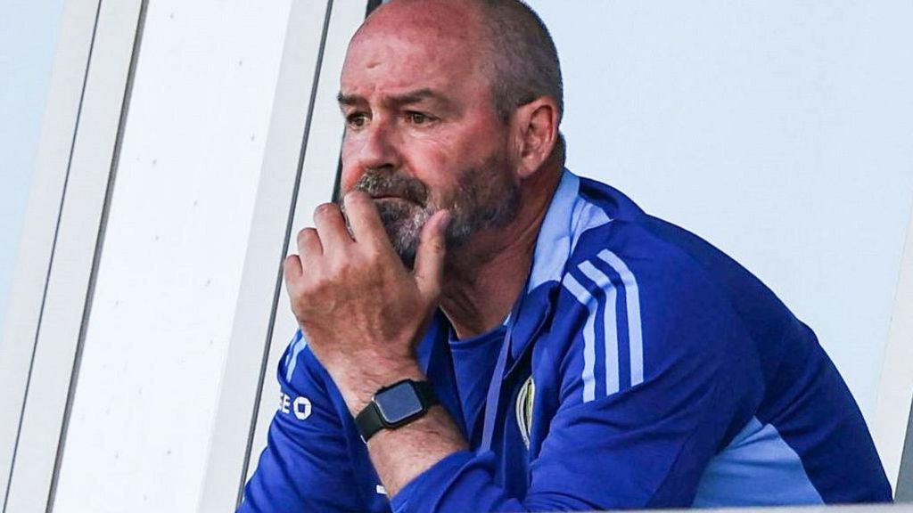 Scotland head coach Steve Clarke