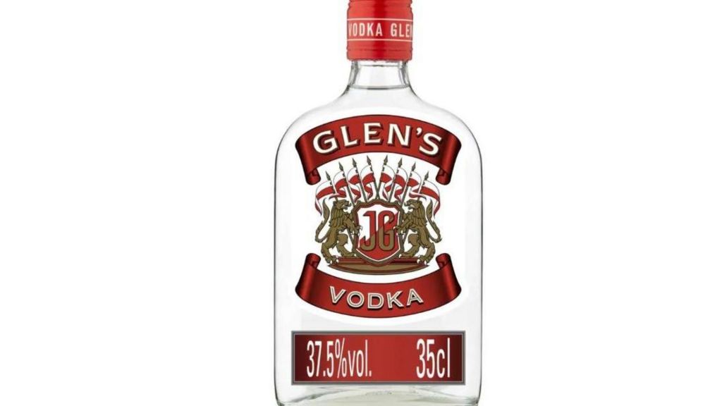 A 35cl bottle of genuine Glen's Vodka