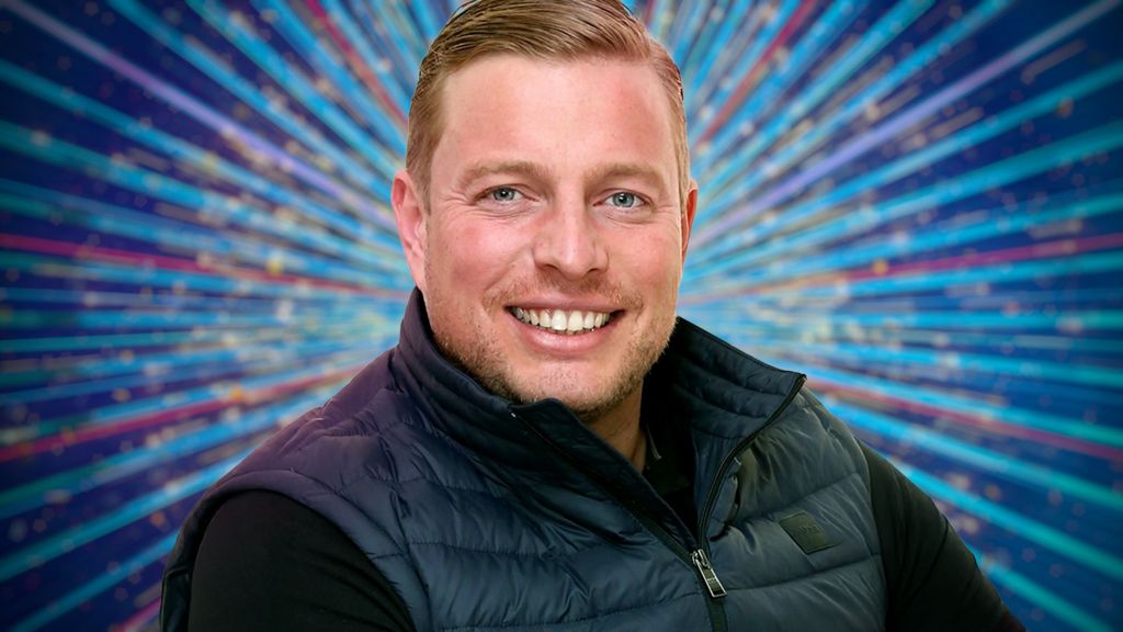 Skinner smiling in official picture for Strictly Come Dancing