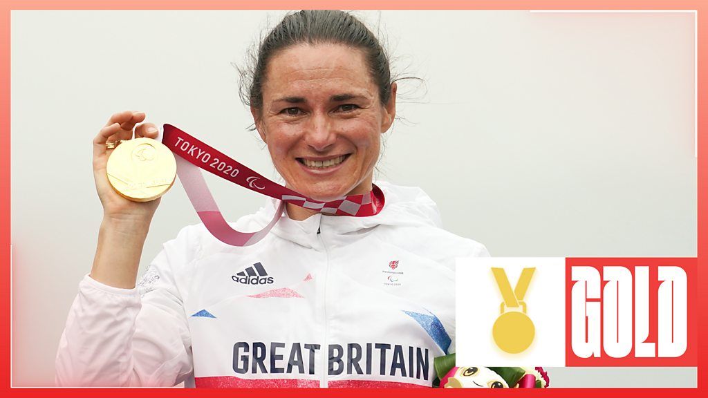 Tokyo Paralympics: Sarah Storey wins record-breaking 17th gold in women's C4-5 road race