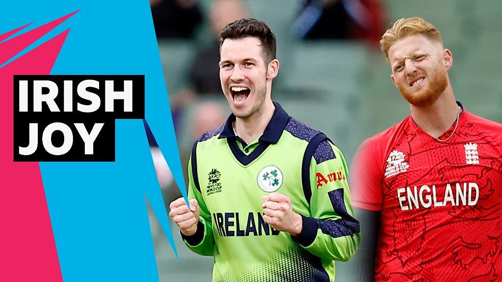 Copa Mundial T20: Irlanda v Inglaterra - Andrew Balbirnie anota un brillante 62