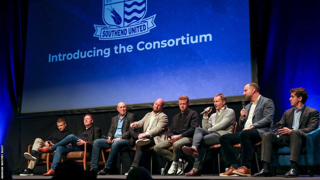 The Rees consortium addressed fans at a Q&A meeting at the Cliffs Pavilion