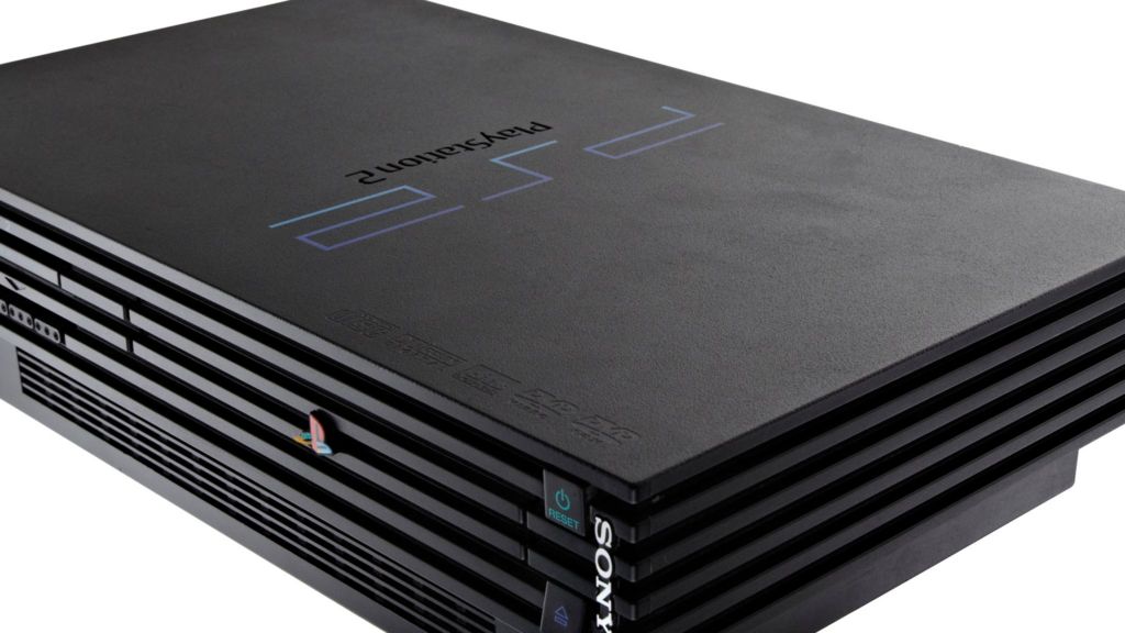 playstation 2 black and white