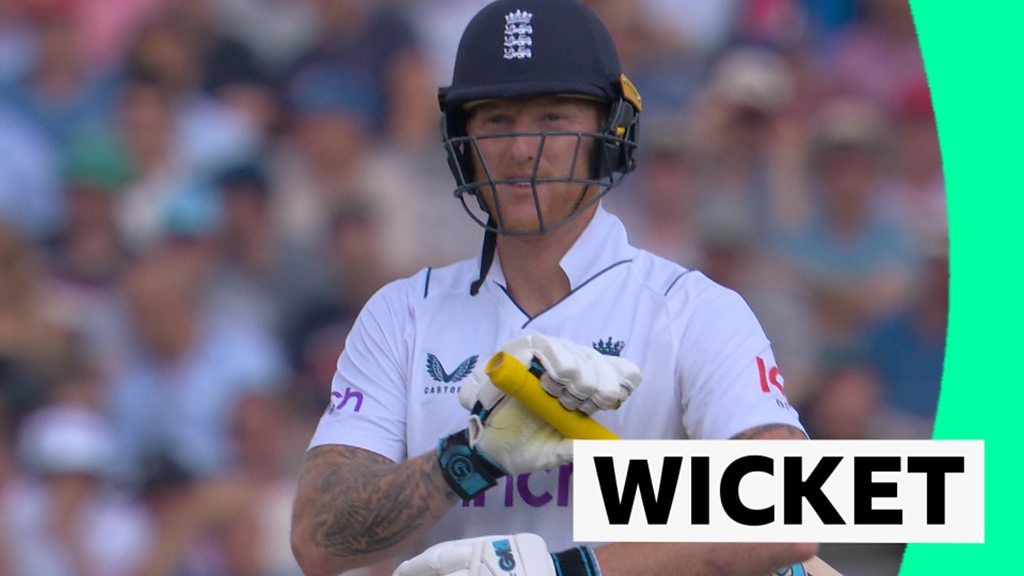 England v South Africa: Anrich Nortje claims wicket of Ben Stokes