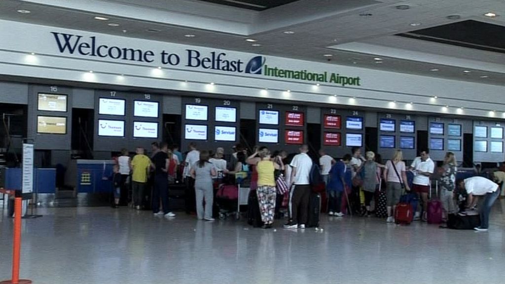 Belfast International flight delays 'second to Gatwick'