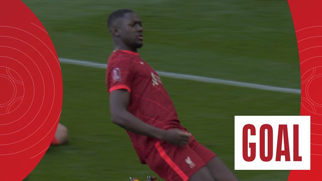 FA Cup semi-final: Ibrahima Konate heads Liverpool in front against Man City