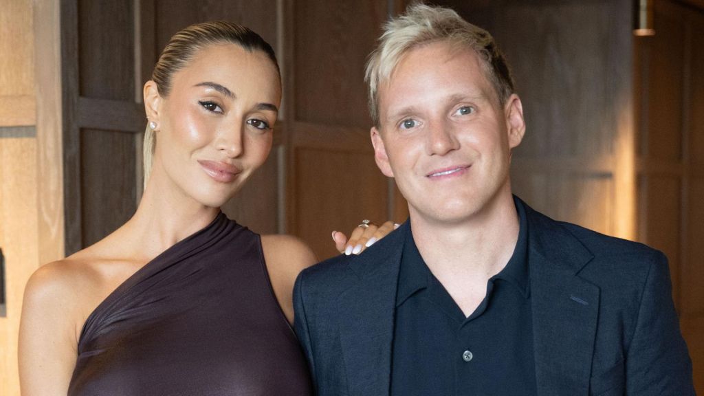 Sophie Habboo and Jamie Laing