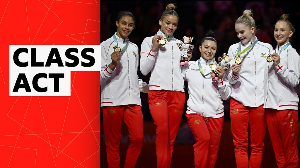 Commonwealth Games 2022: England women win team gymnastics gold