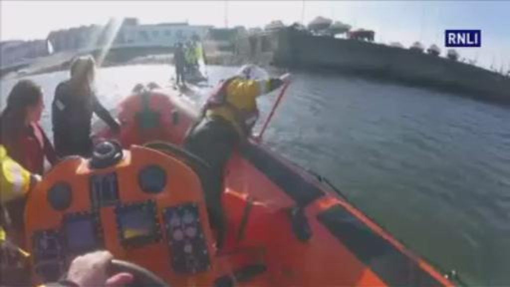 Two young paddle boarders rescued in Bangor