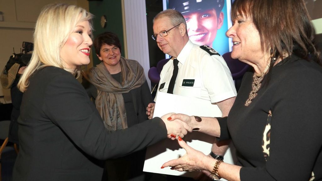 Deputy First Minister Michelle O'Neill attended the launch event