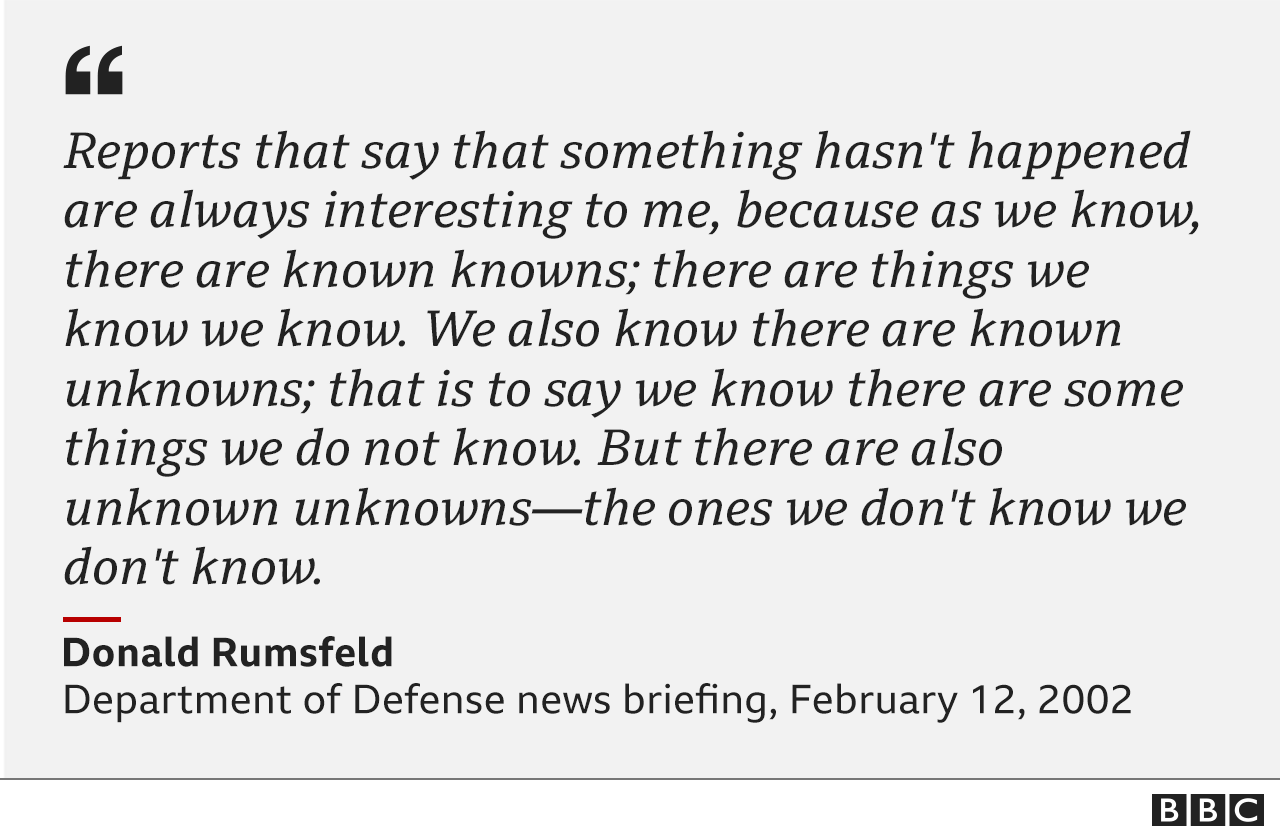 Quote from Donald Rumsfeld
