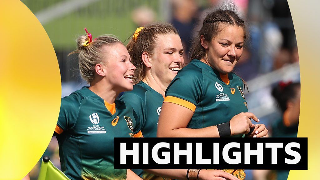 Rugby World Cup: Australia 13-7 Wales Highlights - BBC Sport