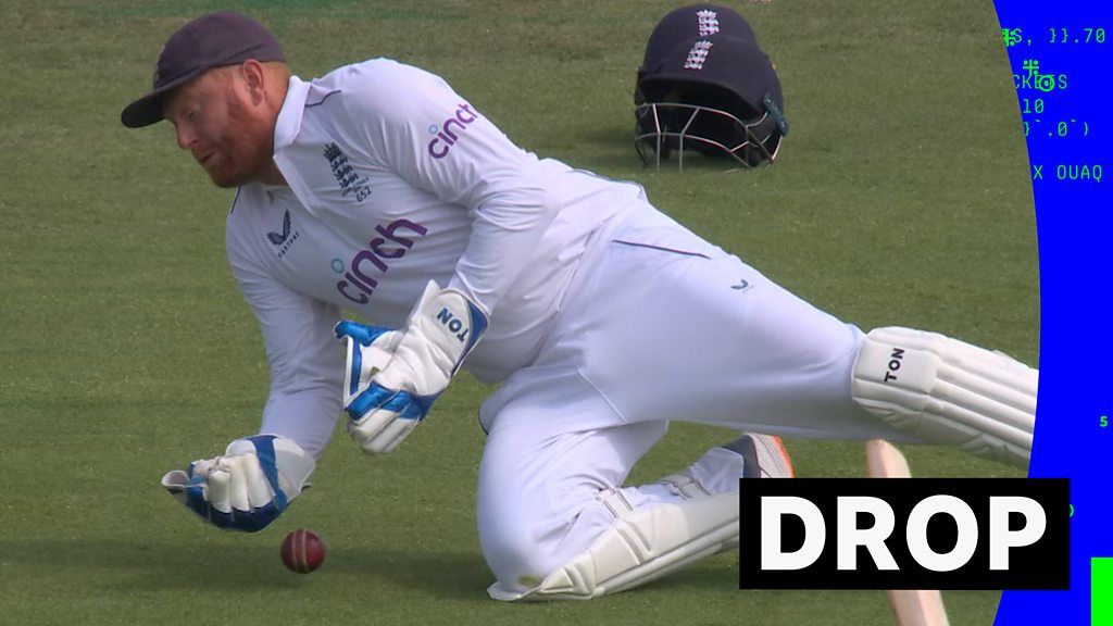 The Ashes 2023: England's Jonny Bairstow drops Australia's Alex Carey on 52