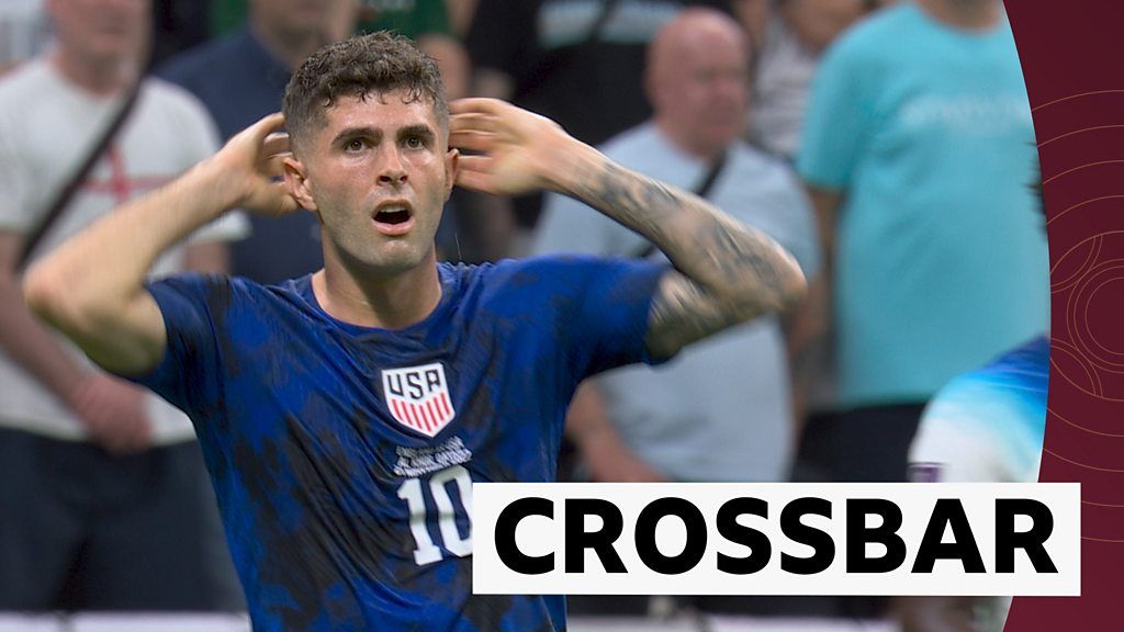 USA denied opener as Pulisic effort hits the bar