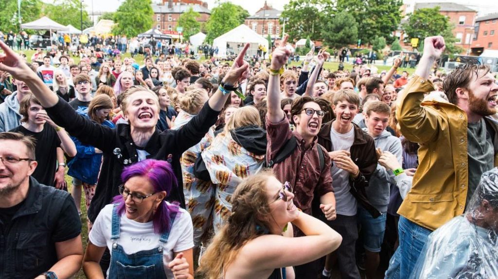 Event at Devonshire Green in 2017 