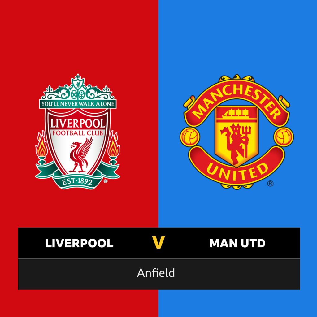 Follow Liverpool v Manchester United live