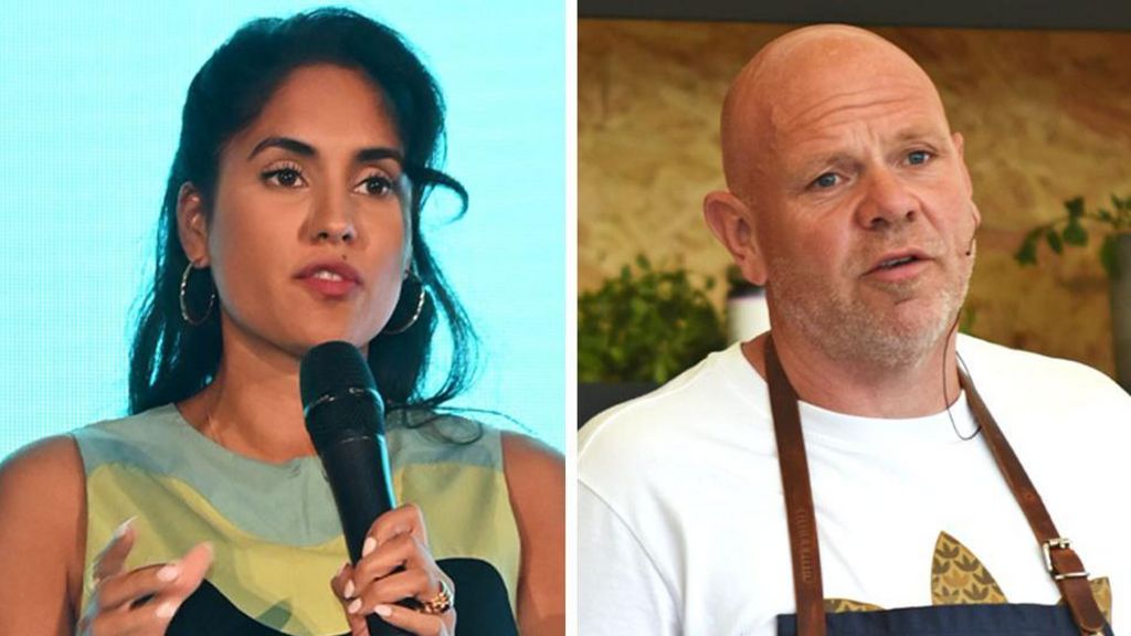 Chefs Ravneet Gill and Tom Kerridge
