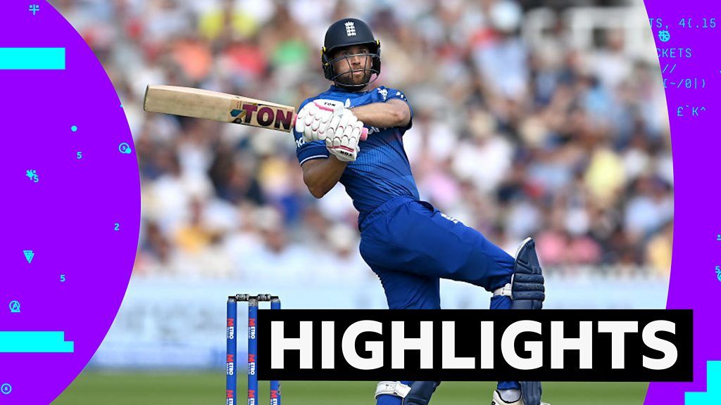 Inglaterra vs Nueva Zelanda: el siglo de Dawid Malan le da a Inglaterra la victoria en la serie ODI – destacados