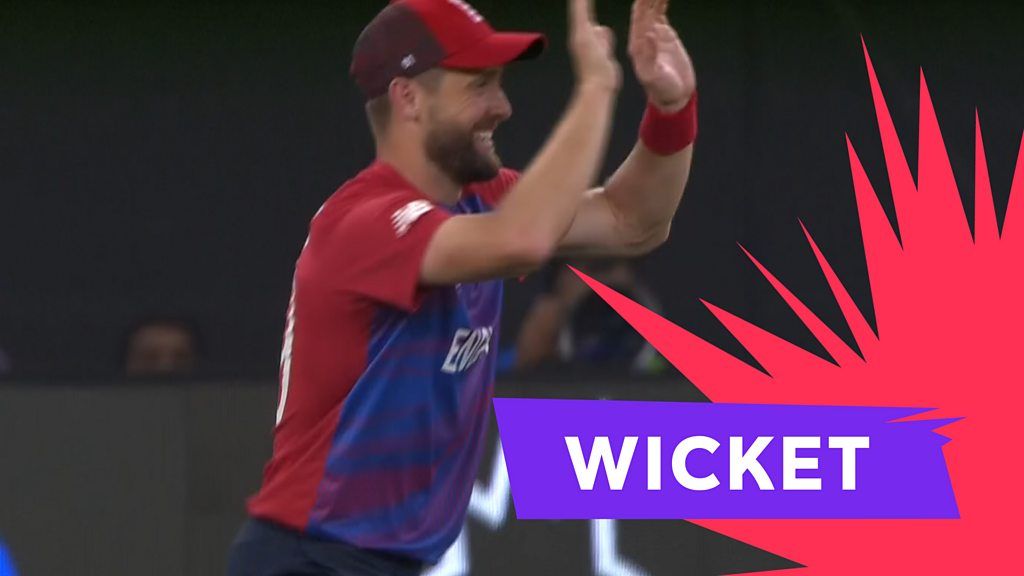 T20 World Cup - Australia v England: Chris Woakes takes stunning catch to dismiss Steve Smith