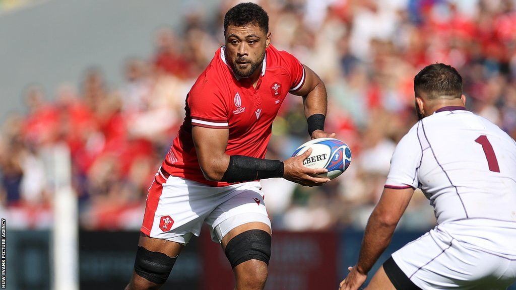 Taulupe Faletau has not played since breaking an arm in Wales' Rugby World Cup game against Georgia