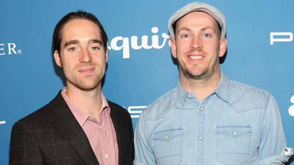 Martin Dickie (left) and James Watt at an Esquire event in New York in 2013