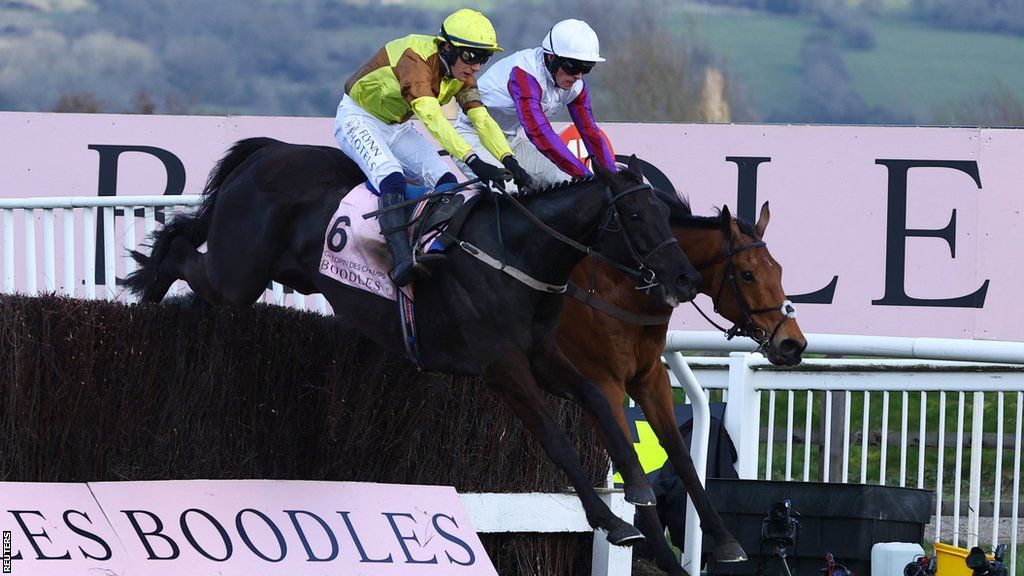 Cheltenham Gold Cup 2023 Galopin Des Champs wins from Bravemansgame