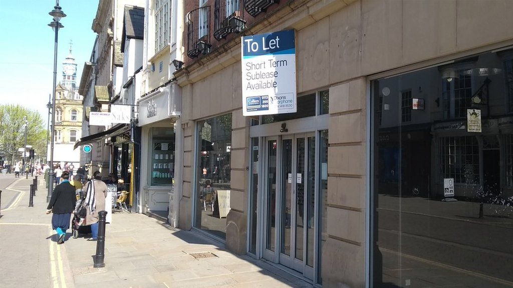 Empty shop in Doncaster